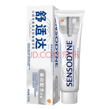舒适达（sensodyne） 抗敏感 牙膏120g (美白配方)