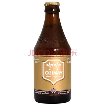 智美（Chimay）金帽 修道士精酿 啤酒 330ml*6瓶 比利时进口 春日出游