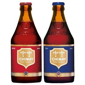 智美（Chimay）红帽/蓝帽 修道士精酿 啤酒 330ml*6瓶 比利时进口 春日出游