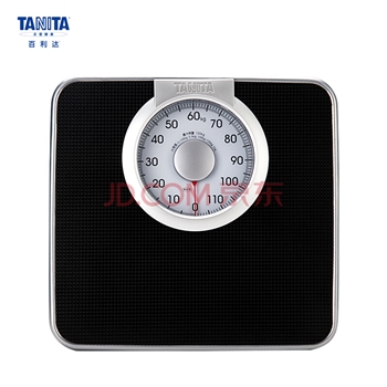 百利达（TANITA） 体重秤 机械秤 家用防滑称重健康秤 人体秤（非电子称） HA-620 黑色