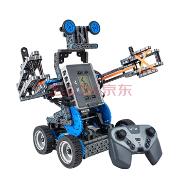 赫宝VEX IQ机器人智能教育编程机器人玩具 男孩儿童积木拼装玩具 拼装学习遥控机器人 生日礼物