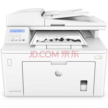 惠普（HP）LaserJet Pro MFP M227sdn 黑白多功能一体机（打印 复印 扫描 送稿器） 全国免费上门安装