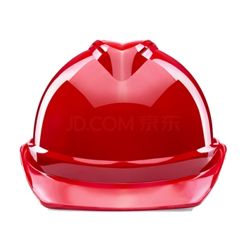 诺瑞斯安安全帽 新国标ABS V型透气红色 可定制 工地建筑工程施工