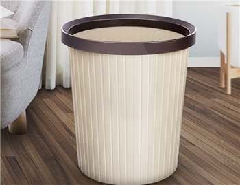 百家好世圆形压圈塑料分类垃圾桶家用卫生间厨房分类垃圾筒纸篓