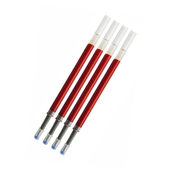 欧标 按动中性笔芯 B1352 0.5mm 子弹头不锈钢双弹簧笔头 红色 2076572