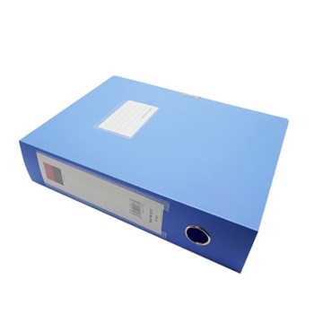 欧标 标准型档案盒 B1903 A4 75mm 95C PP料 蓝色 1171287