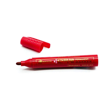 欧标 物流专用记号笔 B1526 19*140mm 笔幅1.5mm 可加墨 红色 1333278