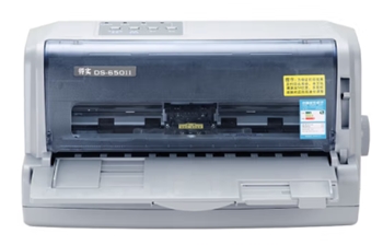 得实（Dascom）DS-650II 高效多用途24针 82列平推票据打印机支持国产麒麟统信系统