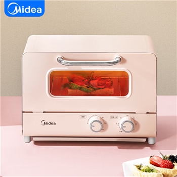 美的（Midea） 复古电烤箱 PT12A0  12L